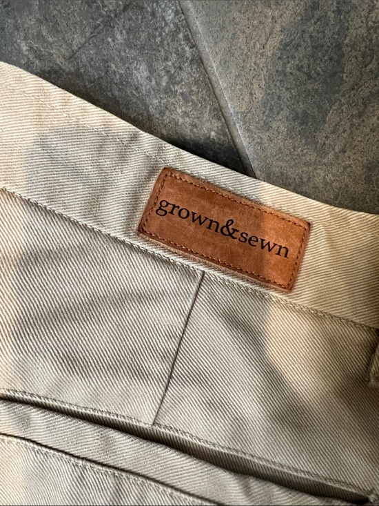 Grown & Sewn Other - Grown & Sewn Men's Khaki Chino Pants - Classic Tan